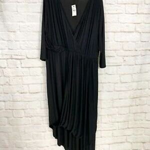 Lane Bryant 18/20 Asymmetrical Matte Dress